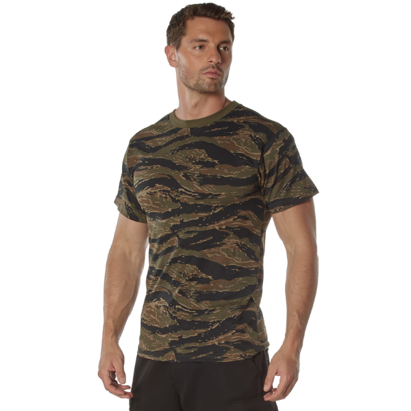 PLAYERA ROTHCO TIGER CAMO 6787